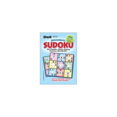 Número especial original de sudoku de Dell