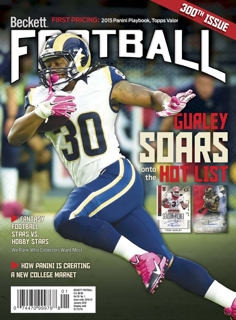 Beckett Football Magazine - Fantasy Football 2