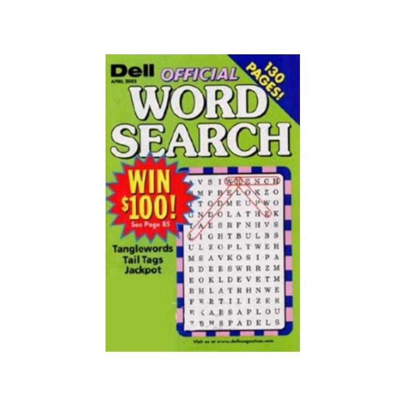 Dell Official Word Search Magazine