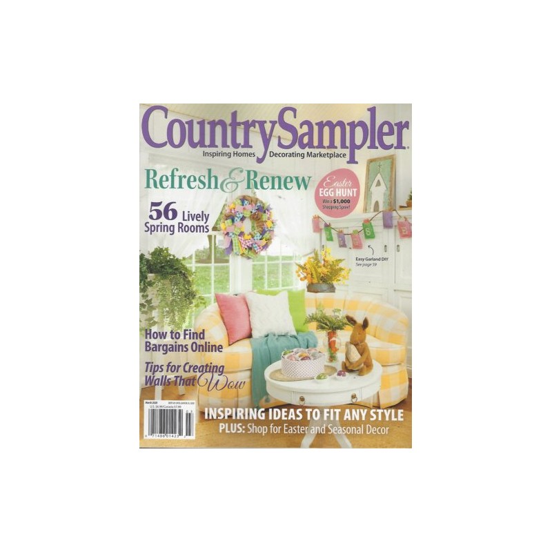 Country Sampler Magazine Subscription