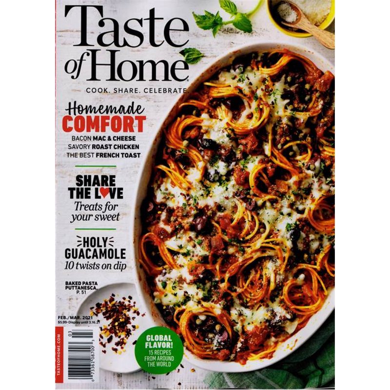 Taste of Home Magazine Subscription