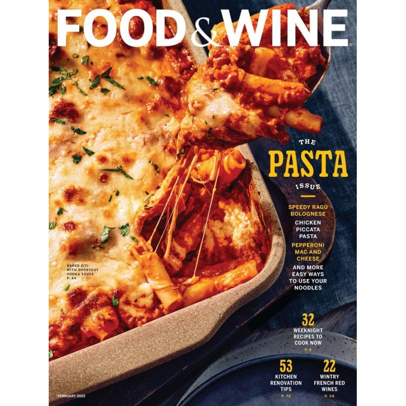 Food & Wine Magazine Subscription