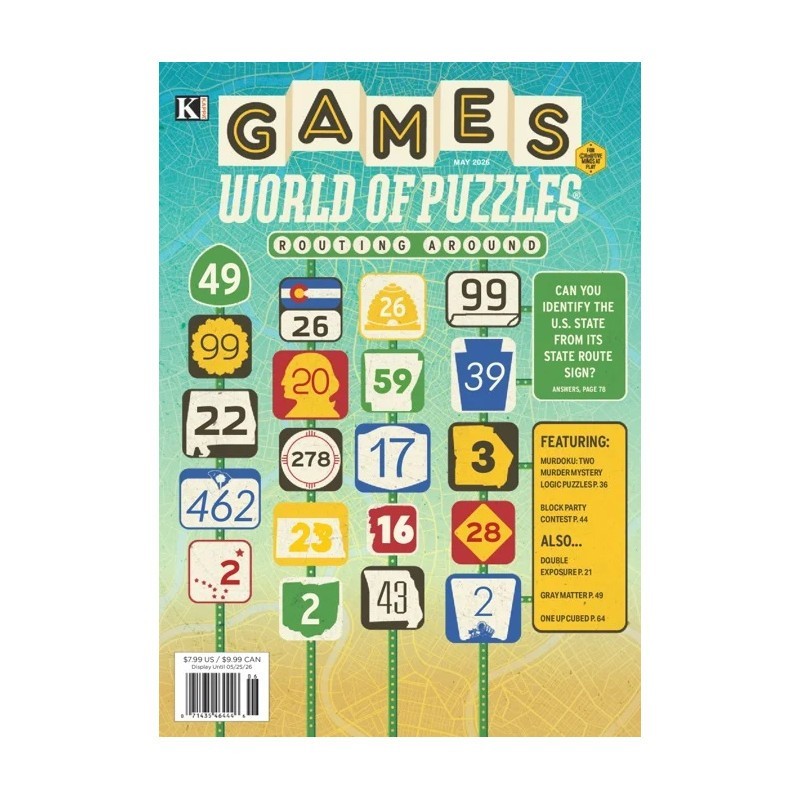 Games Magazine Subscription